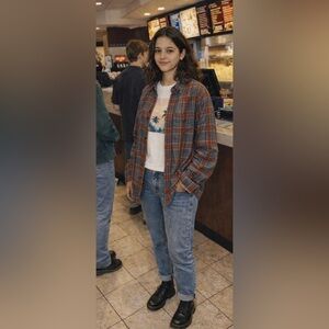 L.L. Bean Plaid flannel Button Down Shirt